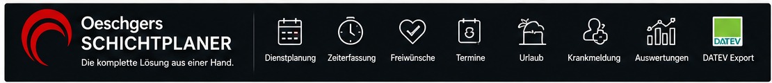 Schichtplaner Funktionsübersicht
